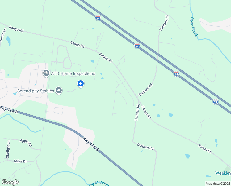 map of restaurants, bars, coffee shops, grocery stores, and more near 1469 Sango Commons Way in Clarksville