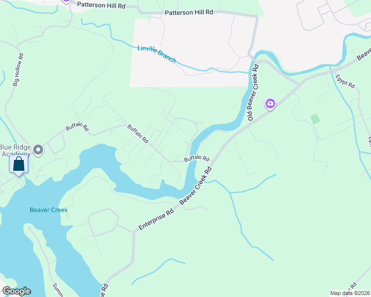 map of restaurants, bars, coffee shops, grocery stores, and more near 229 Willowbrook Drive in Bluff City