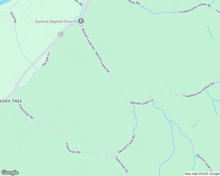 map of restaurants, bars, coffee shops, grocery stores, and more near 336-486 Morrell Creek Road in Bluff City