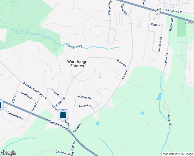 map of restaurants, bars, coffee shops, grocery stores, and more near 678 Renee Court in Clarksville