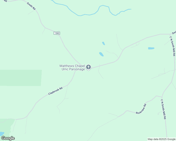 map of restaurants, bars, coffee shops, grocery stores, and more near 996 Smith Road in Stoneville