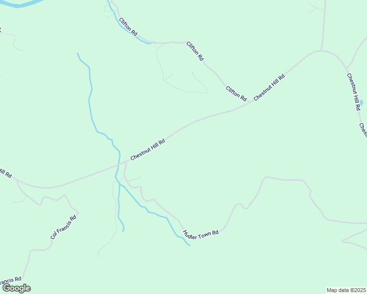 map of restaurants, bars, coffee shops, grocery stores, and more near 1252 Chestnut Hill Road in Crumpler