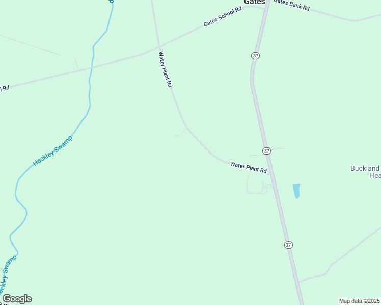 map of restaurants, bars, coffee shops, grocery stores, and more near 421 Water Plant Road in Gates