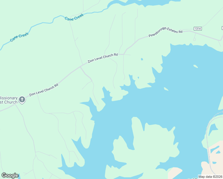 map of restaurants, bars, coffee shops, grocery stores, and more near 290 Waters Edge Lane in Semora