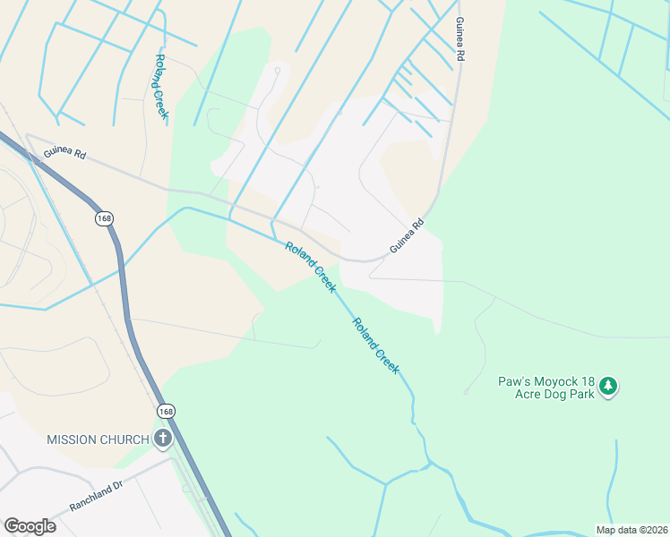 map of restaurants, bars, coffee shops, grocery stores, and more near 332-474 Guinea Rd in Currituck