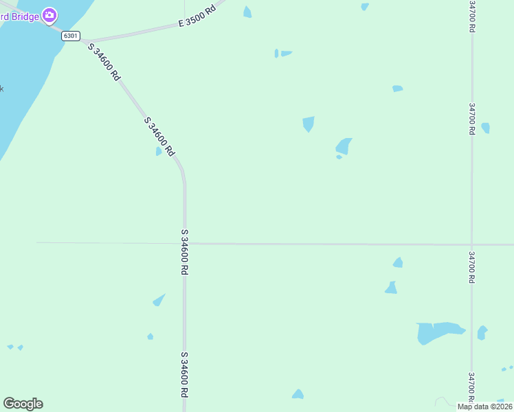 map of restaurants, bars, coffee shops, grocery stores, and more near 34620 East 3600 Road in Ralston