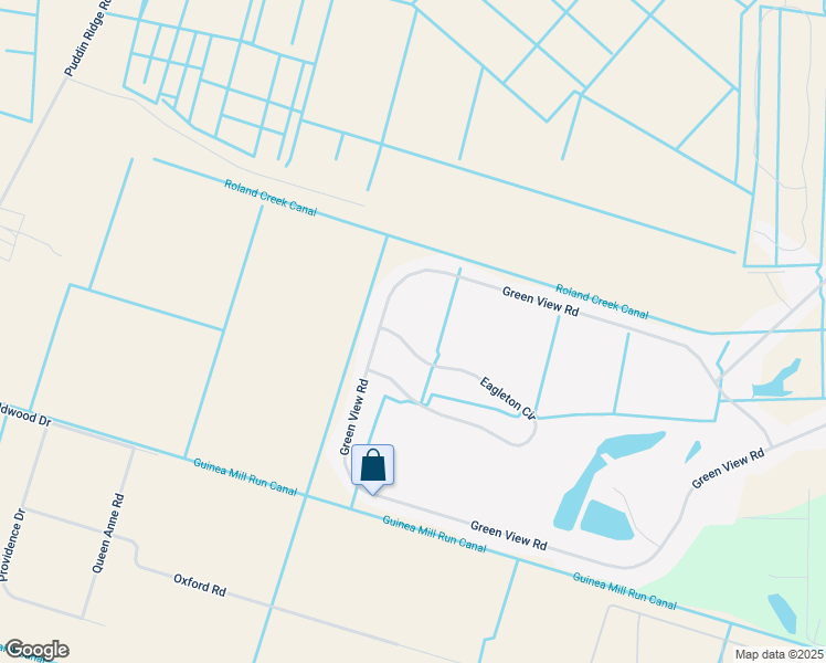 map of restaurants, bars, coffee shops, grocery stores, and more near 105 Eagleton Circle in Moyock