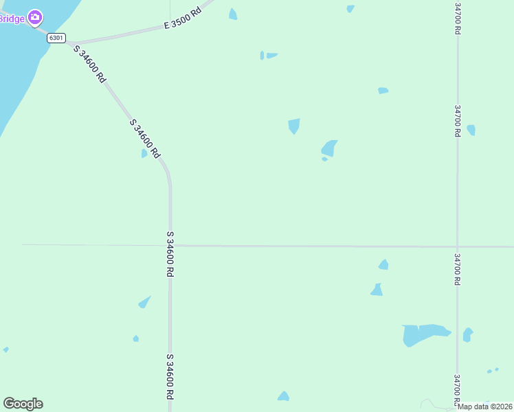 map of restaurants, bars, coffee shops, grocery stores, and more near 34620 East 3600 Road in Ralston