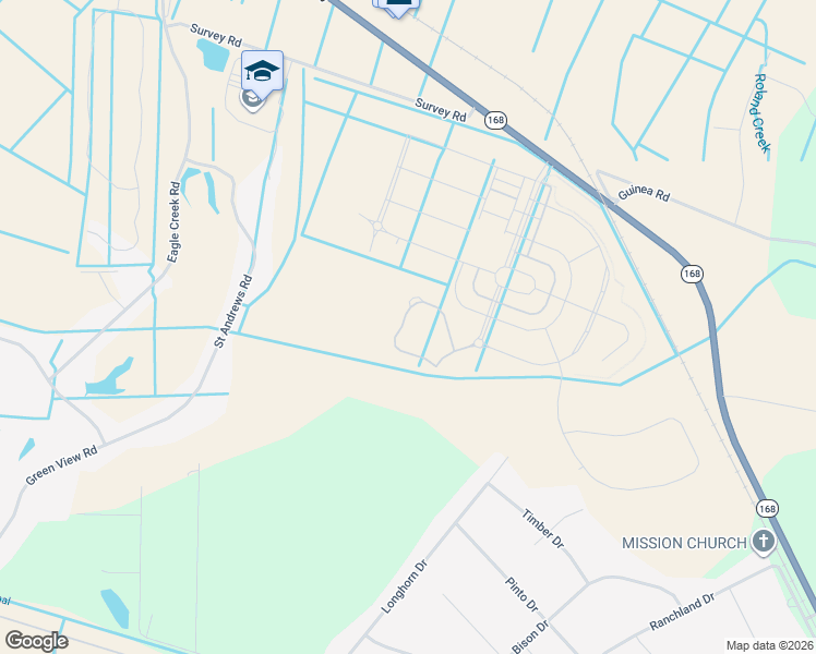map of restaurants, bars, coffee shops, grocery stores, and more near 320 Survey Road in Moyock