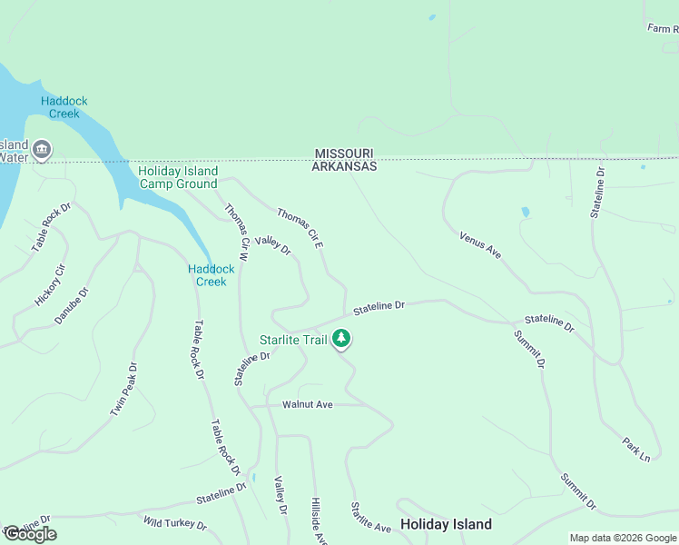 map of restaurants, bars, coffee shops, grocery stores, and more near 217 Stateline Drive in Holiday Island
