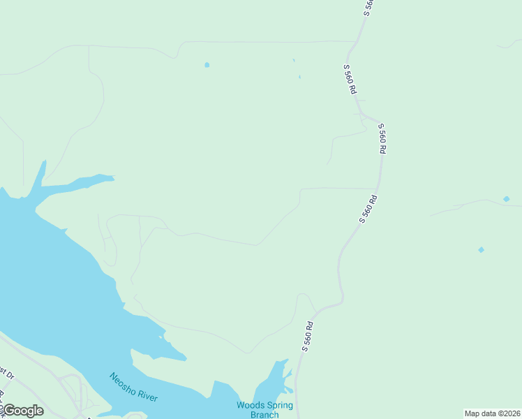 map of restaurants, bars, coffee shops, grocery stores, and more near 55750 East 360 Road in Jay