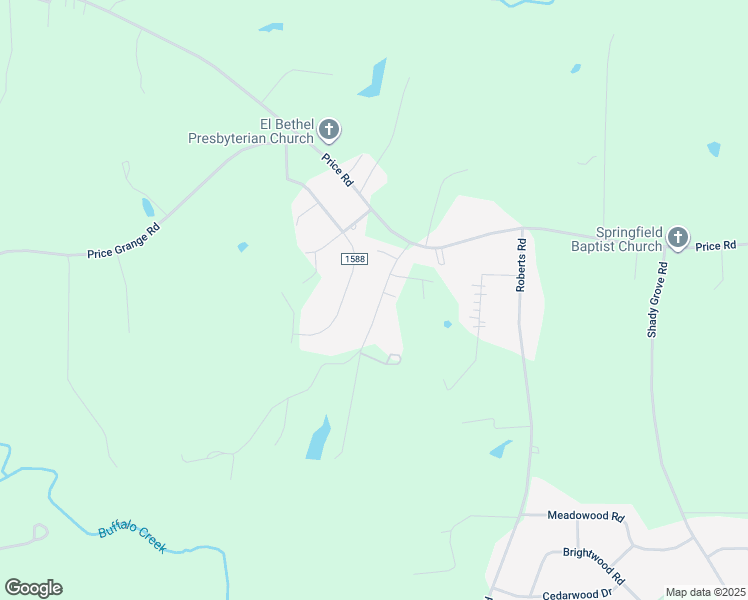 map of restaurants, bars, coffee shops, grocery stores, and more near 184 Wimbish Road in Eden