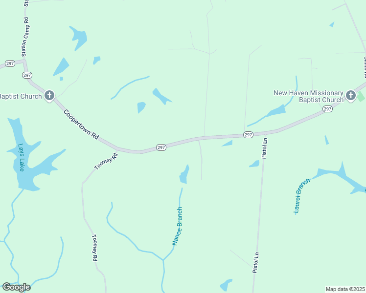 map of restaurants, bars, coffee shops, grocery stores, and more near 4245 Coopertown Road in Oneida