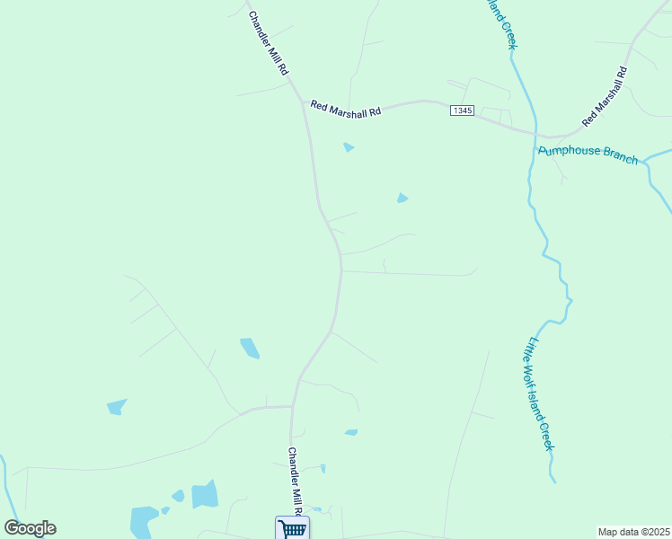 map of restaurants, bars, coffee shops, grocery stores, and more near 3681 Chandler Mill Road in Pelham