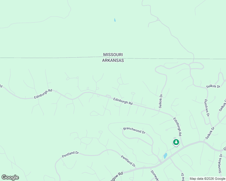 map of restaurants, bars, coffee shops, grocery stores, and more near 3 Kilmarnock Lane in Bella Vista