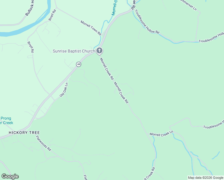 map of restaurants, bars, coffee shops, grocery stores, and more near 336 Morrell Creek Road in Bluff City