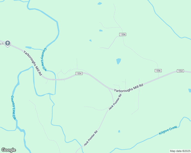 map of restaurants, bars, coffee shops, grocery stores, and more near 2619 Yarboroughs Mill Road in Milton