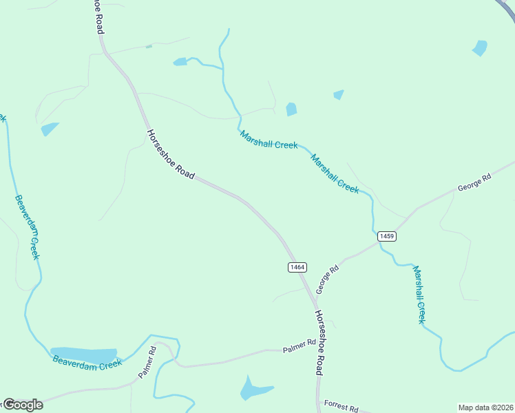 map of restaurants, bars, coffee shops, grocery stores, and more near 1569 Horseshoe Road in Westfield