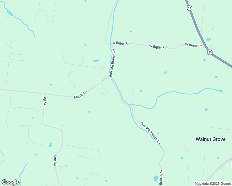 map of restaurants, bars, coffee shops, grocery stores, and more near 800 Bowling Branch Road in Cottontown