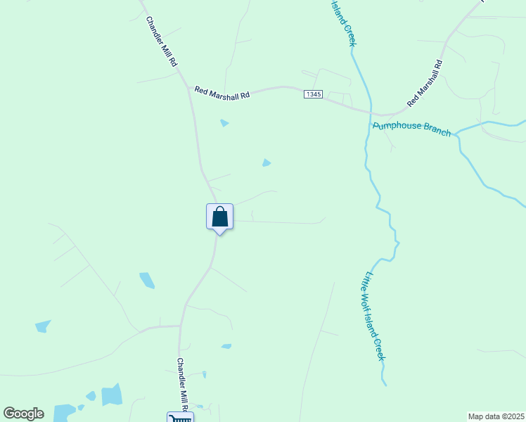 map of restaurants, bars, coffee shops, grocery stores, and more near 145 Forest Drive in Caswell