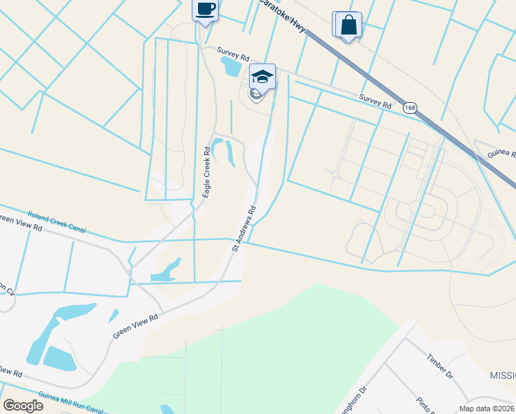 map of restaurants, bars, coffee shops, grocery stores, and more near 145 Saint Andrews Road in Moyock