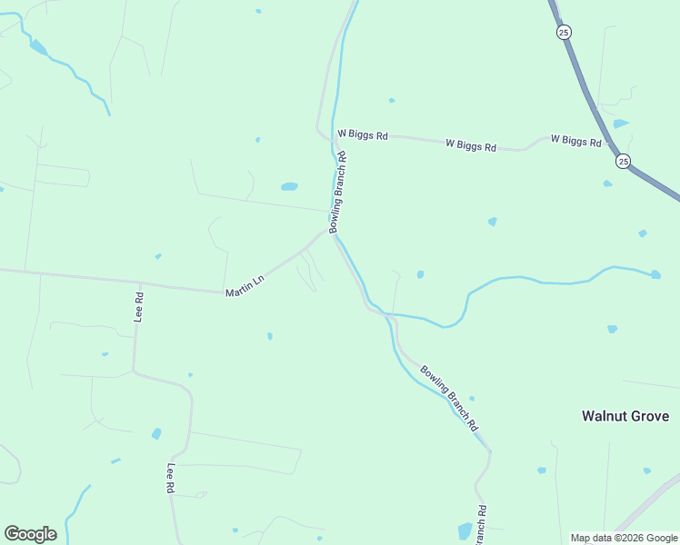 map of restaurants, bars, coffee shops, grocery stores, and more near 800 Bowling Branch Road in Cottontown