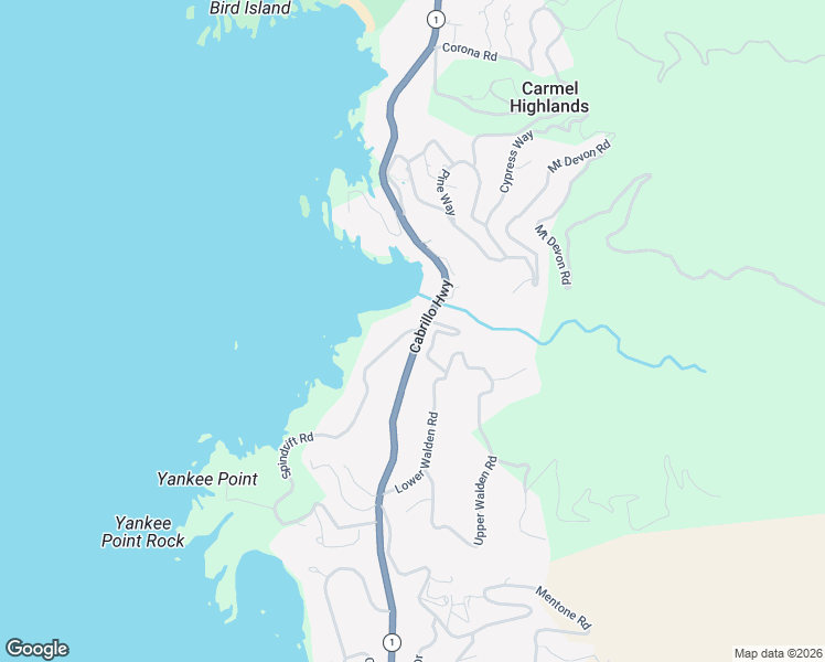 map of restaurants, bars, coffee shops, grocery stores, and more near 2 Spindrift Road in Carmel