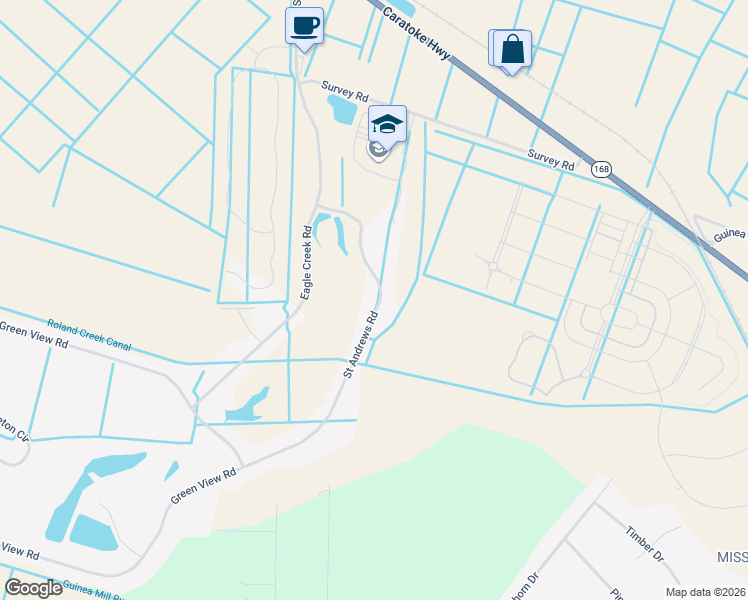 map of restaurants, bars, coffee shops, grocery stores, and more near 145 Saint Andrews Road in Moyock