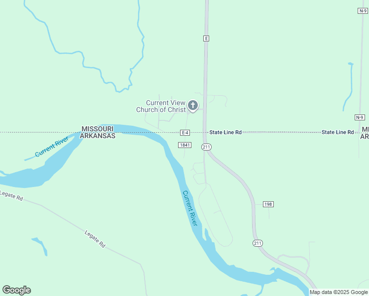 map of restaurants, bars, coffee shops, grocery stores, and more near County Road 1841 in Success