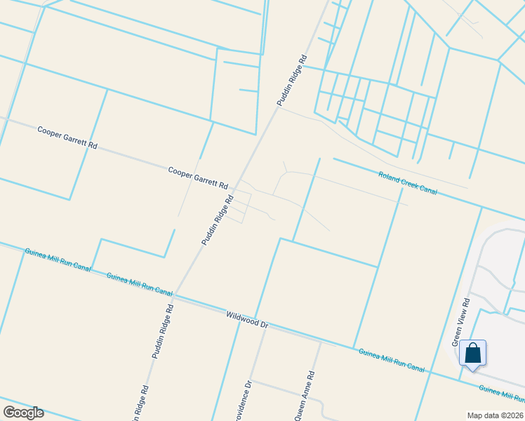 map of restaurants, bars, coffee shops, grocery stores, and more near 529 Puddin Ridge Road in Moyock