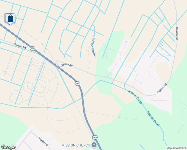 map of restaurants, bars, coffee shops, grocery stores, and more near State Road 1214 in Moyock