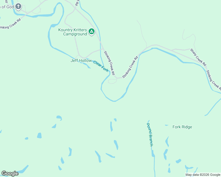 map of restaurants, bars, coffee shops, grocery stores, and more near 1757 Stinking Creek Road in LaFollette