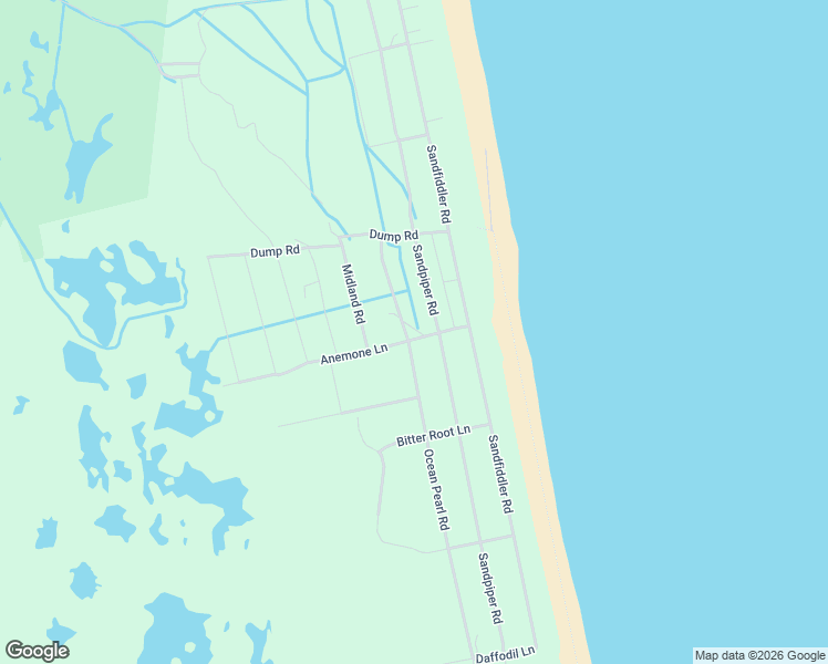map of restaurants, bars, coffee shops, grocery stores, and more near 2003 Ocean Pearl Rd in Corolla