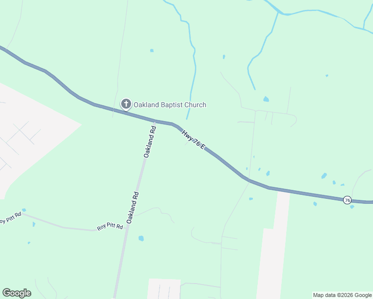 map of restaurants, bars, coffee shops, grocery stores, and more near 5827 Highway 76 East in Springfield