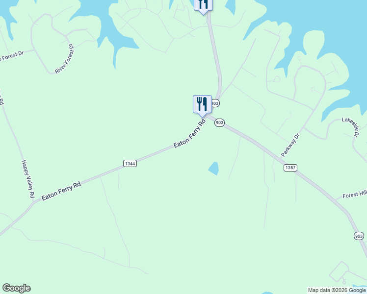 map of restaurants, bars, coffee shops, grocery stores, and more near 1698 Eaton Ferry Road in Littleton