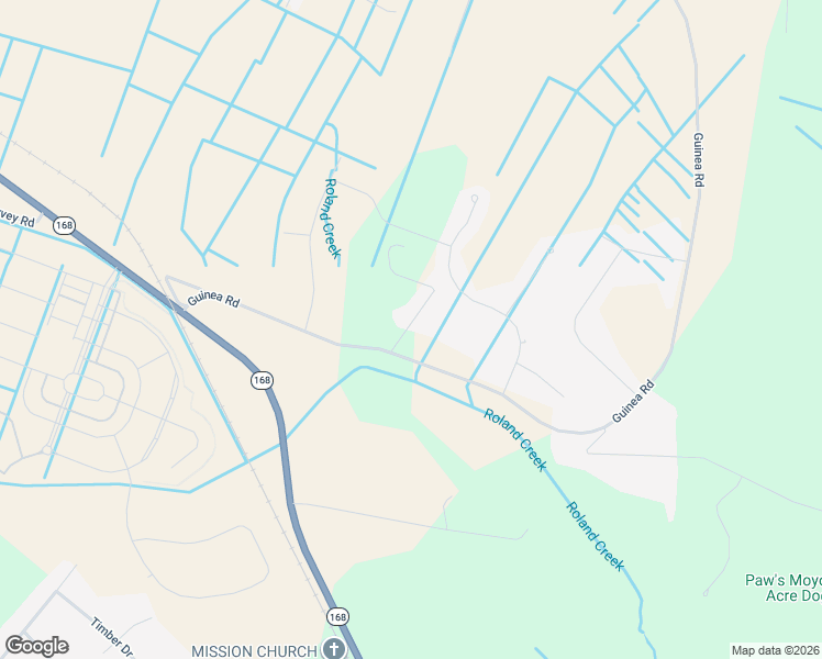 map of restaurants, bars, coffee shops, grocery stores, and more near 474 Guinea Rd in Currituck