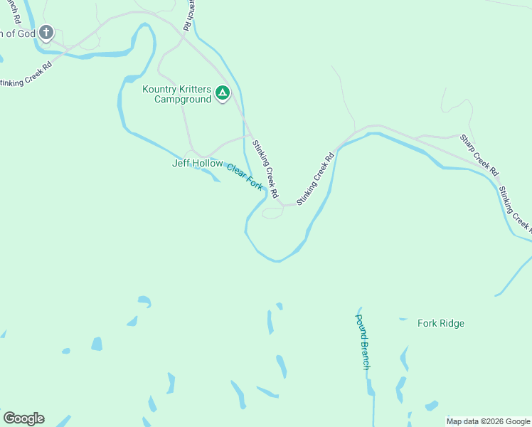 map of restaurants, bars, coffee shops, grocery stores, and more near 1757 Stinking Creek Road in LaFollette