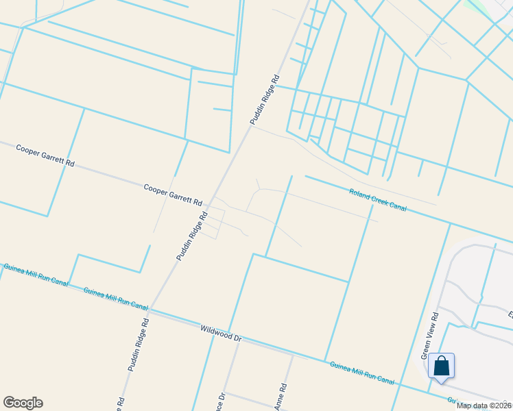 map of restaurants, bars, coffee shops, grocery stores, and more near 529 Puddin Ridge Road in Moyock