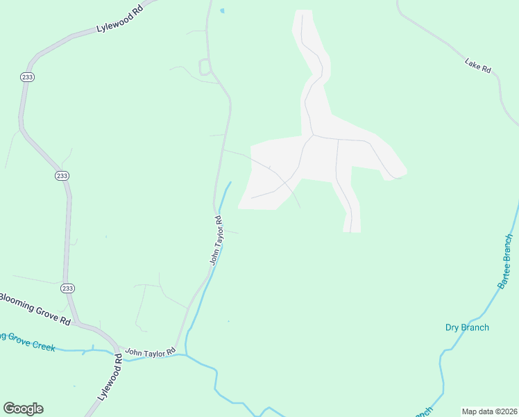 map of restaurants, bars, coffee shops, grocery stores, and more near 3514 Hunters Ridge in Woodlawn