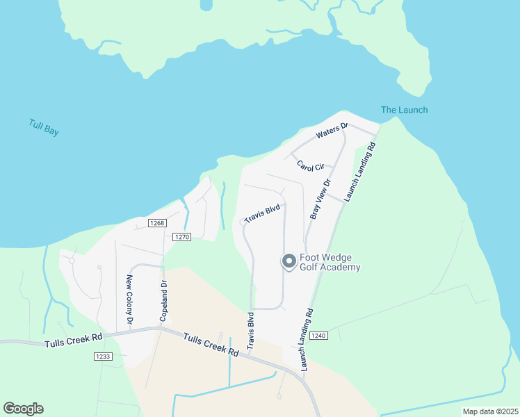 map of restaurants, bars, coffee shops, grocery stores, and more near 149 Travis Boulevard in Moyock