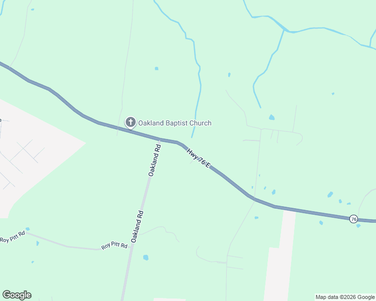 map of restaurants, bars, coffee shops, grocery stores, and more near 5827 Highway 76 East in Springfield