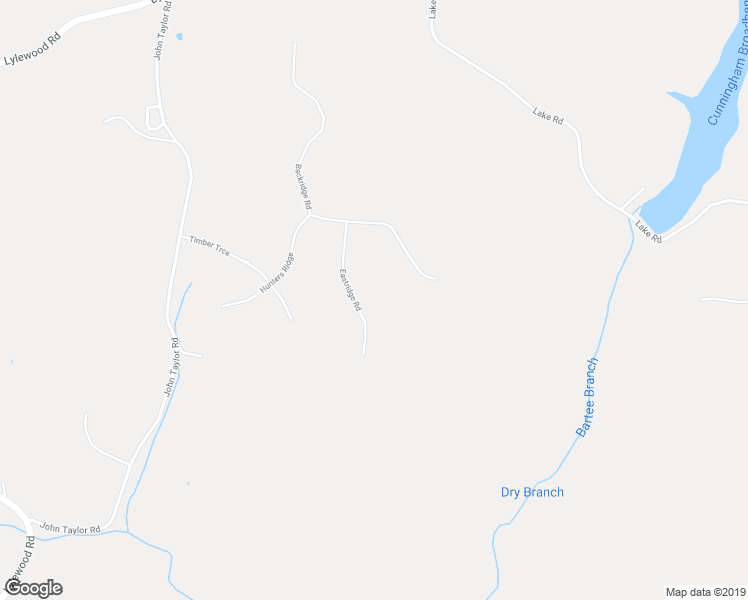 map of restaurants, bars, coffee shops, grocery stores, and more near 3502 Eastridge Road in Woodlawn