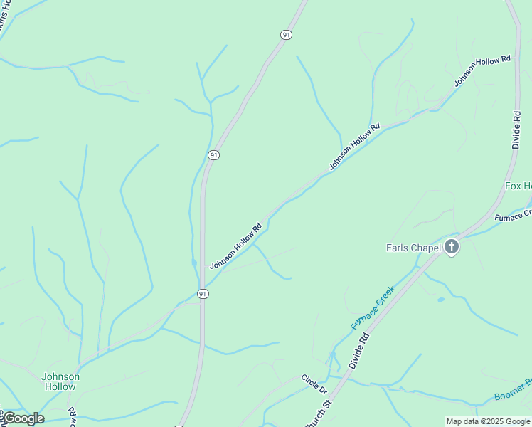 map of restaurants, bars, coffee shops, grocery stores, and more near 1385 Johnson Hollow Road in Mountain City