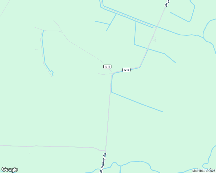 map of restaurants, bars, coffee shops, grocery stores, and more near 629 Middle Swamp Road in Corapeake