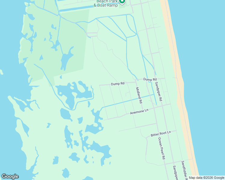 map of restaurants, bars, coffee shops, grocery stores, and more near 2021 Sea Gull Road in Corolla