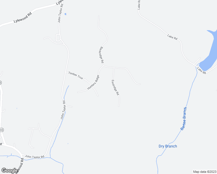 map of restaurants, bars, coffee shops, grocery stores, and more near 3487 Eastridge Road in Woodlawn