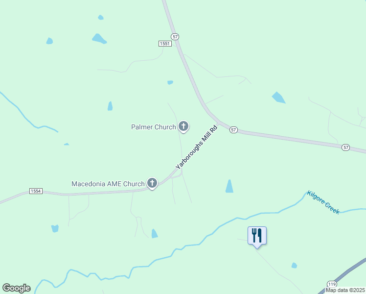 map of restaurants, bars, coffee shops, grocery stores, and more near 80 Simpson Brown Road in Milton