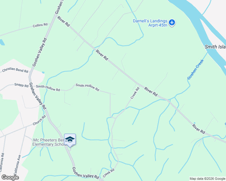 map of restaurants, bars, coffee shops, grocery stores, and more near 243 Smith Hollow Road in Church Hill