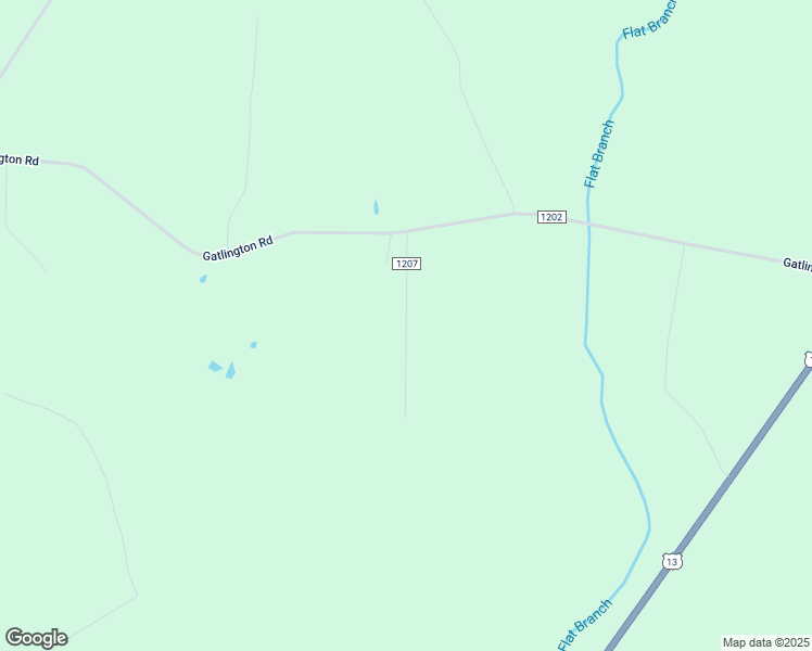 map of restaurants, bars, coffee shops, grocery stores, and more near Pollack Lane in Gates County