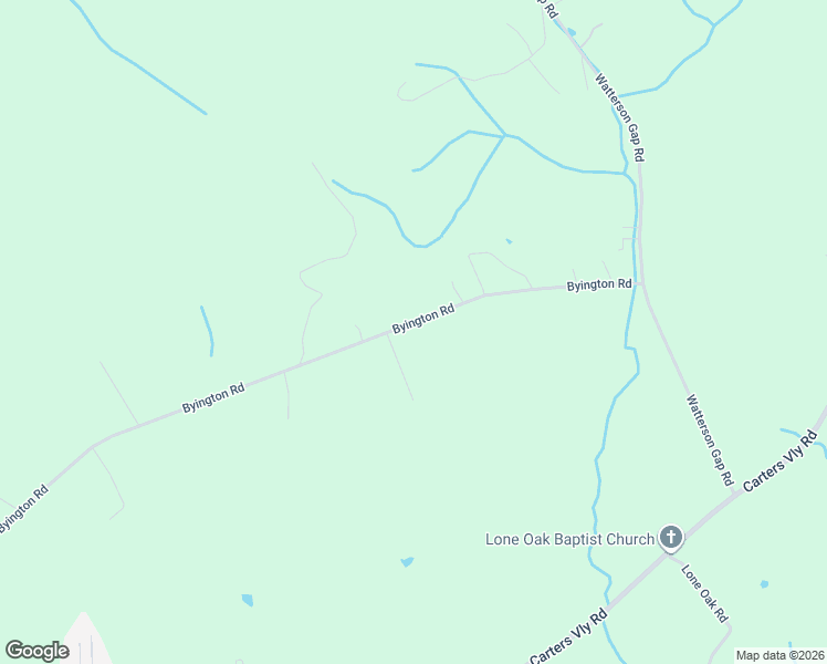 map of restaurants, bars, coffee shops, grocery stores, and more near 394 Byington Road in Rogersville